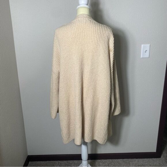 Elizabeth And James Oversized Long Line Open Front Knit Cardigan Womens Size XXL - Picture 11 of 14